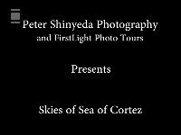 Skies of Sea of Cortez